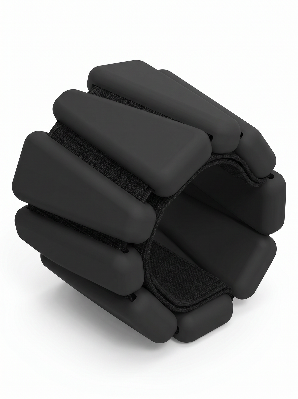 Black Pilates Wrist Weights | 450g Edition